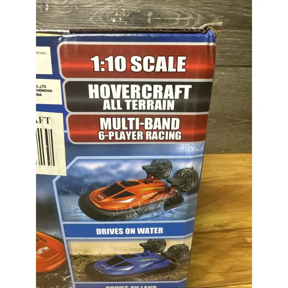 NQD 757 Series Radio Control Hovercraft Super Sports 1:10 Scale 2.4GHz Red Boat